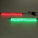 2Pcs 30cm LED Atmosphere Light Neon Strip Flashing Decoration Signal Boat Car