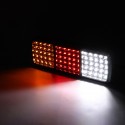 2pcs 75 LED Truck Tail Light Trailer Brake Running Turn Signal Reverse Boat Indicator Truck Caravan Lamp