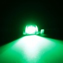 2pcs DC 12V LED License Plate Light Screw Bolt Eagle Eye Lamp For Motorcycle Car Green