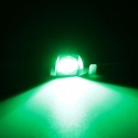 2pcs DC 12V LED License Plate Light Screw Bolt Eagle Eye Lamp For Motorcycle Car Green