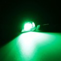 2pcs DC 12V LED License Plate Light Screw Bolt Eagle Eye Lamp For Motorcycle Car Green