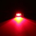 2pcs DC 12V LED License Plate Light Screw Bolt Eagle Eye Lamp For Motorcycle Car Red