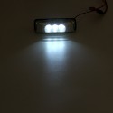 3 LED Side Marker Indicators Lights Reflector Lorry Trailer RV 12-24V