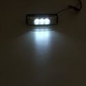 3 LED Side Marker Indicators Lights Reflector Lorry Trailer RV 12-24V