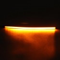 30cm 12V 108 LED Flowing Turn Signal Light Strip Motorcycle Switchback Tail Brake Lights