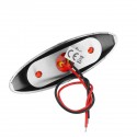 3LED 24V Side Marker Indicator Light Clearance Lamp Truck Trailer Lorry Van