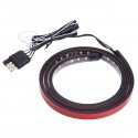 4 PIN 49 Inch 72SMD LED Strip Tailgate Light Bar Signal Strobe Reverse Brake For Car Truck Motorcycle