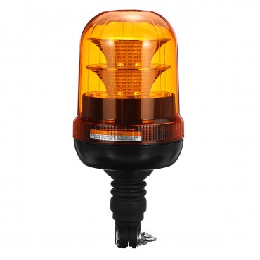 40LED Warning Light 12-24V 4 Flashing Modes Beacon Flexible Din Pole Mount Tractor Warning Light