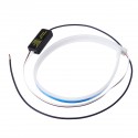 45cm/60cm Sequential LED Strip Light Turn Signal Switchback Indicator DRL Daytime Running Lights
