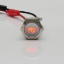 5 Colors 19mm Latching Engine Start Led Metal Switch Push Button Lighted 12V