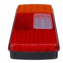 55+6LED 12-24V Left Rear Tail Light Stop Brake Light Turn Signal Indicator For Truck