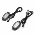 6Pcs LED RGB Off-road Light Underbody Lamp bluetooth Control For Jeep Truck Motorcycle Boat