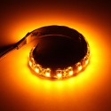 6inch Motorcycle Flexible 18 LED Turn Signal Indicator Light Strip Amber Bright