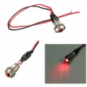 6mm LED Indicator Light Pilot Directional Dashboard Lamp Car Truck Boat