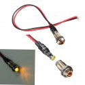 6mm LED Indicator Light Pilot Directional Dashboard Lamp Car Truck Boat