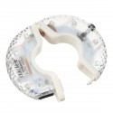 7 Color USB LED RGB Wheel Hub Light Rechargeable Waterproof Bicycle Safety Lights Bike