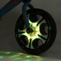 7 Color USB LED RGB Wheel Hub Light Rechargeable Waterproof Bicycle Safety Lights Bike