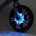 7 Color USB LED RGB Wheel Hub Light Rechargeable Waterproof Bicycle Safety Lights Bike