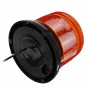 72 LED Magnetic Flashing Amber Beacon Warning Emergency Rotating Strobe Light