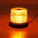72 LED Magnetic Flashing Amber Beacon Warning Emergency Rotating Strobe Light