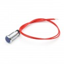 8mm 12V LED Metal Indicator Signal Light Pilot-Lamp For Motorcycle Car Truck Boat