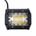 2pcs 4 Inch 10-32V 12800lm LED Light Bar IP68 Waterproof For Jeep MotorcycleTruck ATV Universal