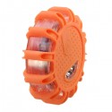 Auto 15 LED Motorcycle Round Beacon Emergency Strobe Flashing Warning Lights Safety