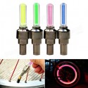 Bike Bicycle Valve Core Flashlight LED Light Wheel Decorative Light