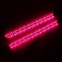 Colorful 2 X 3FT LED Whip Light + 4 PODS Under Car Glowing Lights Strobe bluetooth APP Control For Jeep ATV