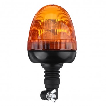 DC 12-24V 16LED 48W E9 Rotating + Flashing LED Beacon Flexible Din Pole Tractor Warning Light