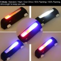 LED Bicycle light USB Rechargeable Bike Cycling Front Rear Lamp 200 Meter