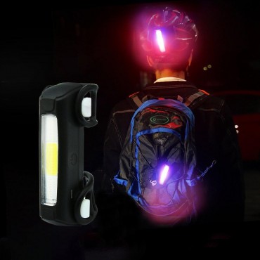 LED Bicycle light USB Rechargeable Bike Cycling Front Rear Lamp 200 Meter