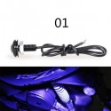 LED Motorcycle Tail Light Flasher Spot Lightt Electric Bicycle Lights