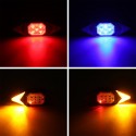 LED Wireless Remote Control Bicycle Rear Turn Signal Tail Light USB Charging Waterproof