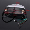 Motorcycle 10LEDs License Plate Turn Tail Indicator Brake Lights