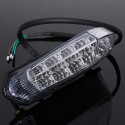 Motorcycle 10LEDs License Plate Turn Tail Indicator Brake Lights