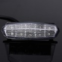 Motorcycle 10LEDs License Plate Turn Tail Indicator Brake Lights