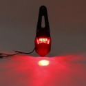 Motorcycle 12V ABS Rear Mudguard LED Brake Tail Light Indicator Dirt Bike