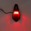 Motorcycle 12V ABS Rear Mudguard LED Brake Tail Light Indicator Dirt Bike