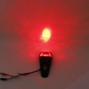 Motorcycle 12V ABS Rear Mudguard LED Brake Tail Light Indicator Dirt Bike