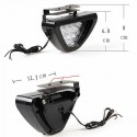 Motorcycle 12V LED Brake Flashing Lamp Taillight Assembly