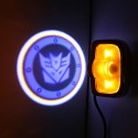 Motorcycle Auto Ghonst Shadow LED Laser Projector Welcome Light