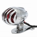 Motorcycle Chrome Rear Tail Brake License Light For Yamaha Bobber Chopper Harley