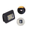 Motorcycle Cycling Sports Outdoor COB LED Lights USB Charging Flash Strong Lights
