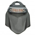 Motorcycle Fenders 12 LED Lamp Stop Break Rear Tail Red Light Universal