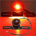 Motorcycle LED Round Tail Light For Harley Turn Signal Lamp 12V