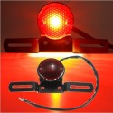 Motorcycle LED Round Tail Light For Harley Turn Signal Lamp 12V