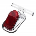 Motorcycle Rear Tail Lights Brake Stop Light Lamp License Plate Bracket For Chopper Cafe Race