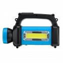 Rechargeable / Battery Power COB LED Floodlight USB Charging Spot Work Light Hand Outdoor Camping