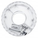 USB 18 Modes LED Bicycle Cycling Wheel Hub Light 7 Color Waterproof Bike Lamp